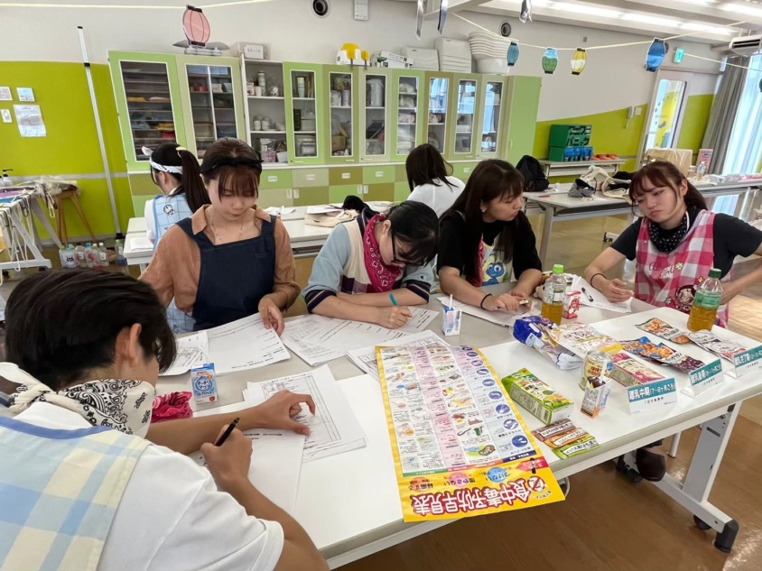 授業間連携［東京リゾート＆スポーツ専門学校様］子どもの食と栄養